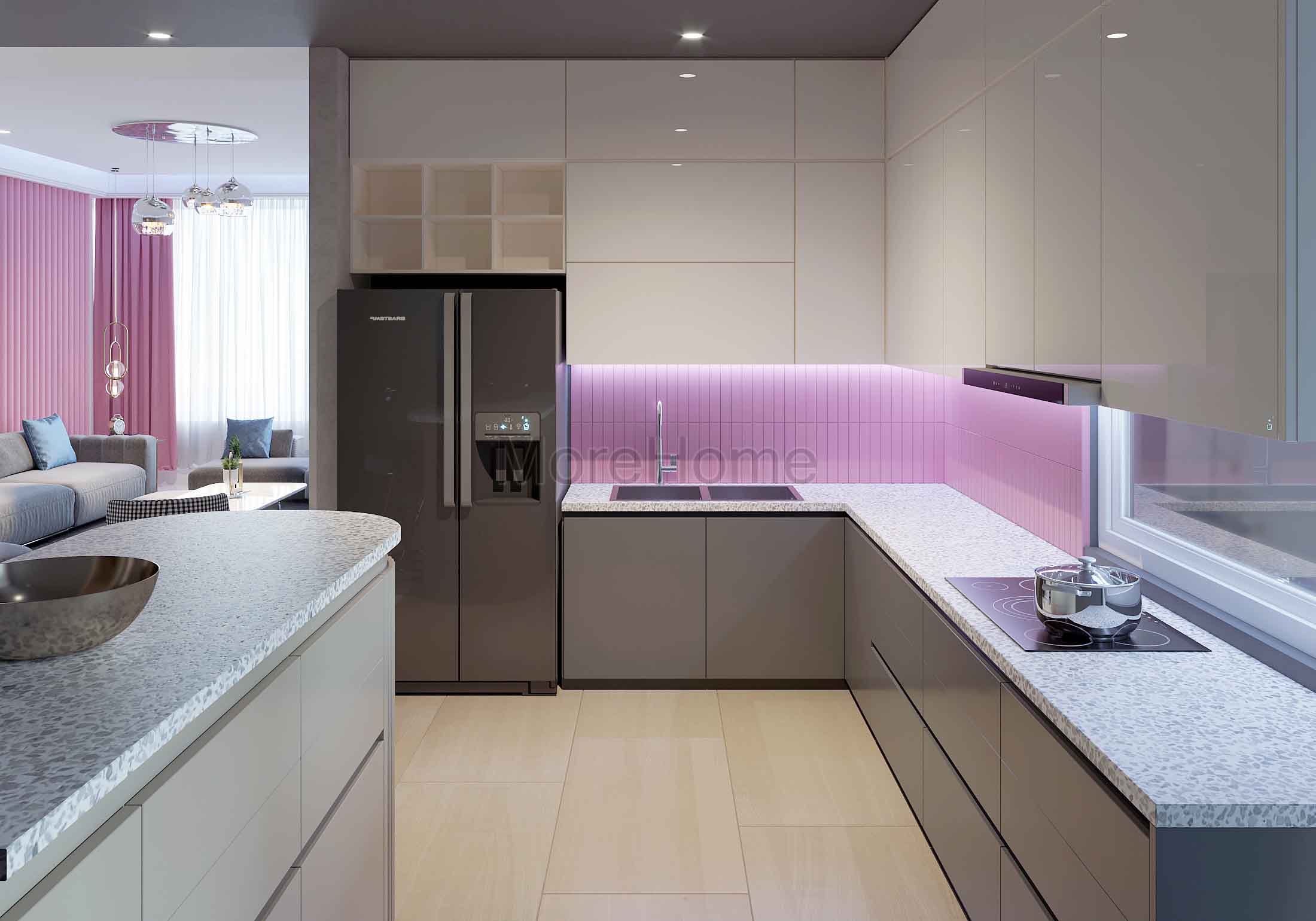 Đón xem mẫu tủ bếp gỗ công nghiệp hiện đại đẹp cho phòng bếp