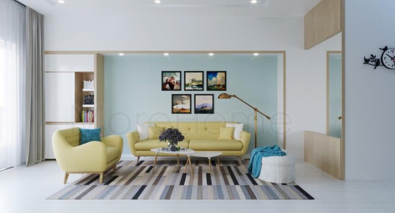 Mẫu tủ kệ gỗ công nghiệm độc hiện đại cho phòng khách